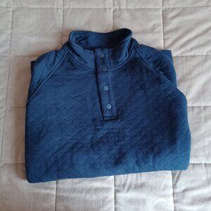Eddie Bauer Quilted Quarter Zip Pullover